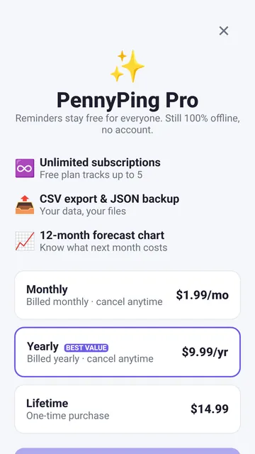 PennyPing: PennyPing Pro