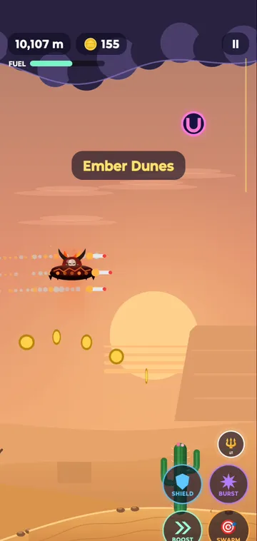 Storm Saucer: Ember Dunes